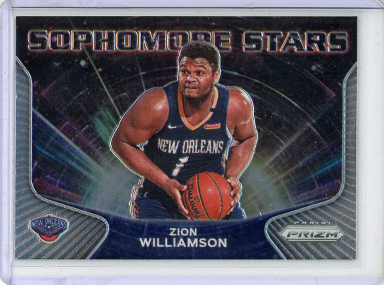 Zion Williamson 2020-21 Prizm, Sophomore Stars #3