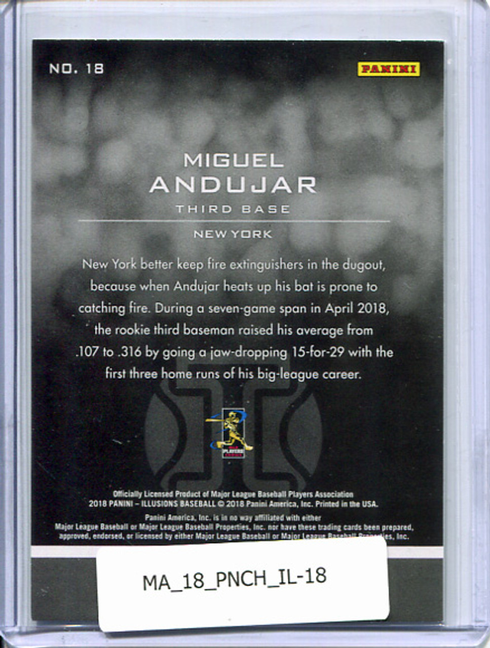 Miguel Andujar 2018 Chronicles, Illusions #18