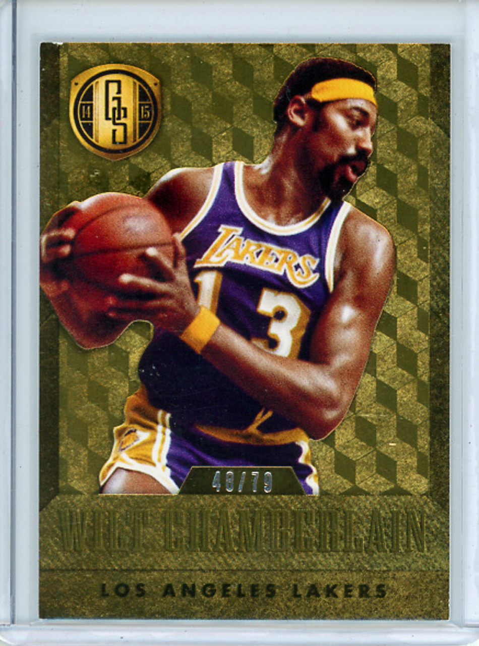 Wilt Chamberlain 2014-15 Gold Standard #174 Gold (#48/79)