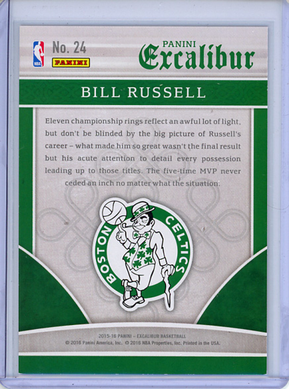 Bill Russell 2015-16 Excalibur, Team Titans #24 Silver (#33/70)
