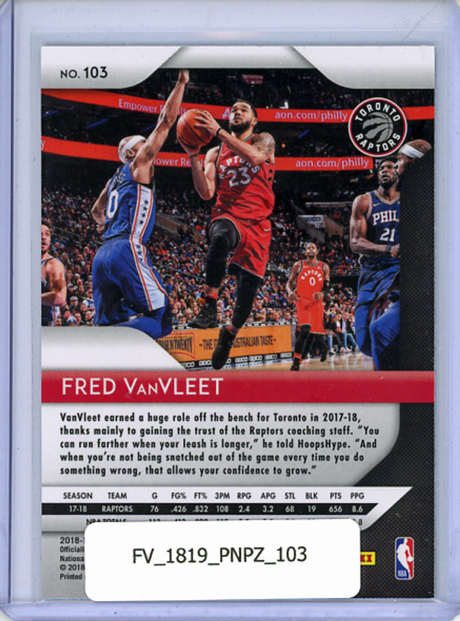 Fred VanVleet 2018-19 Prizm #103