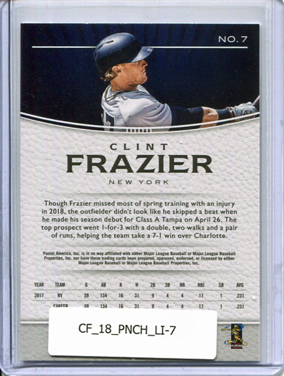 Clint Frazier 2018 Chronicles, Limited #7