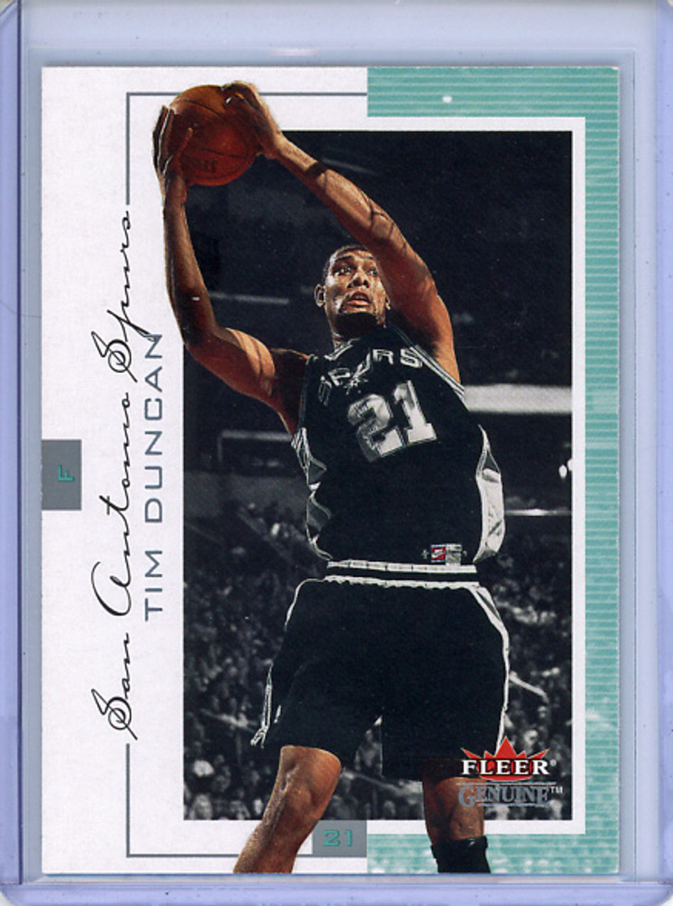 Tim Duncan 2000-01 Genuine #43