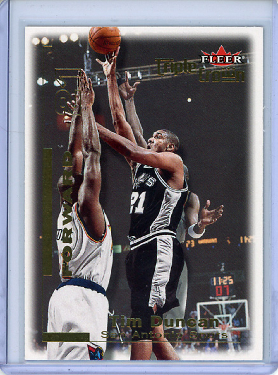 Tim Duncan 2000-01 Triple Crown #182