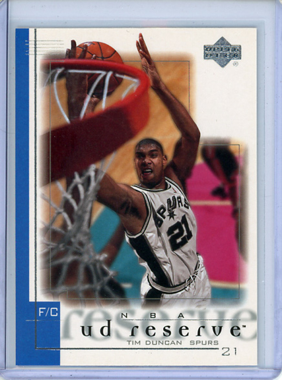 Tim Duncan 2000-01 Reserve #73