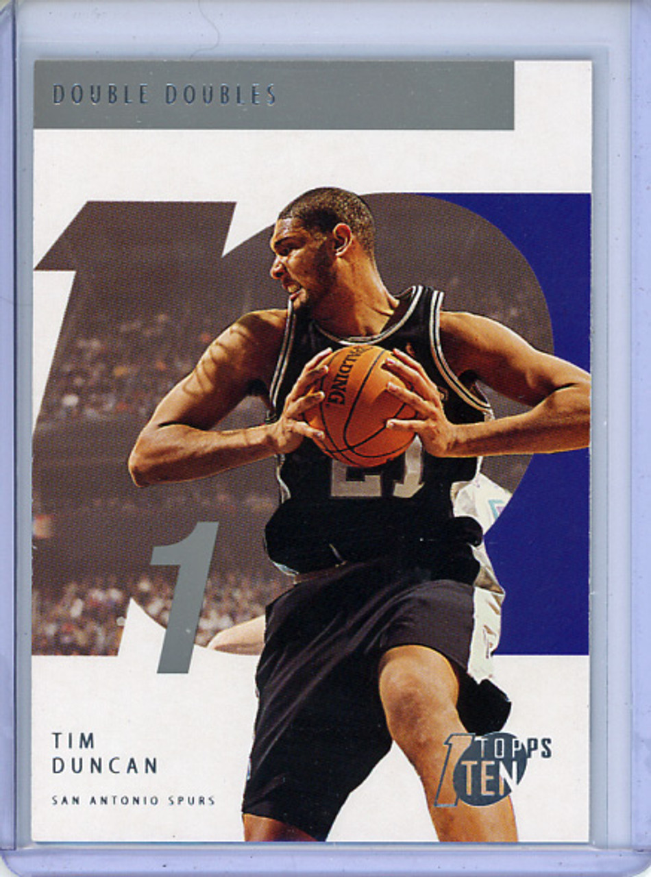 Tim Duncan 2002-03 Topps Ten #101