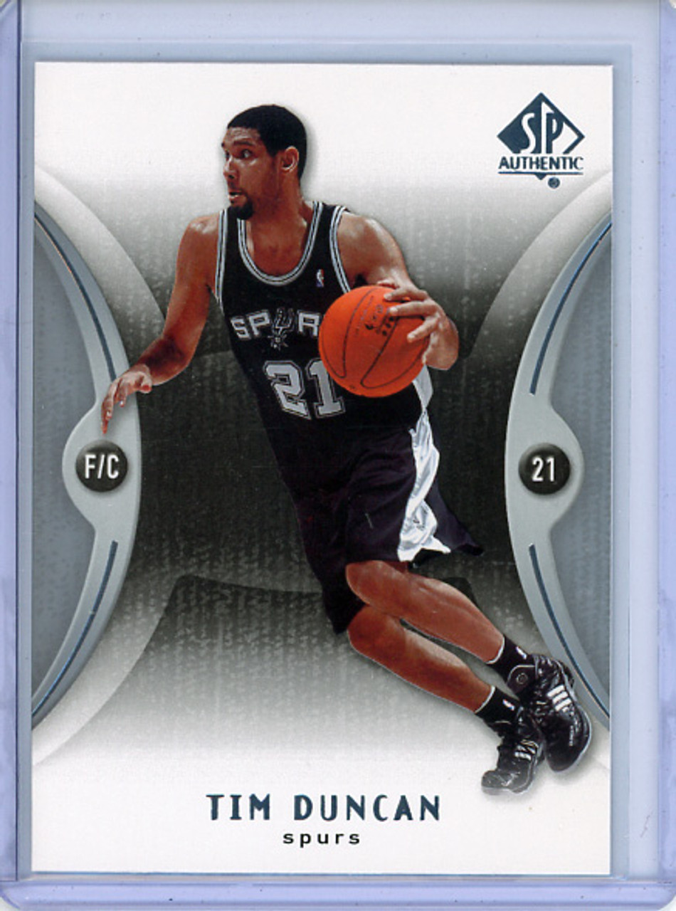 Tim Duncan 2006-07 SP Authentic #77