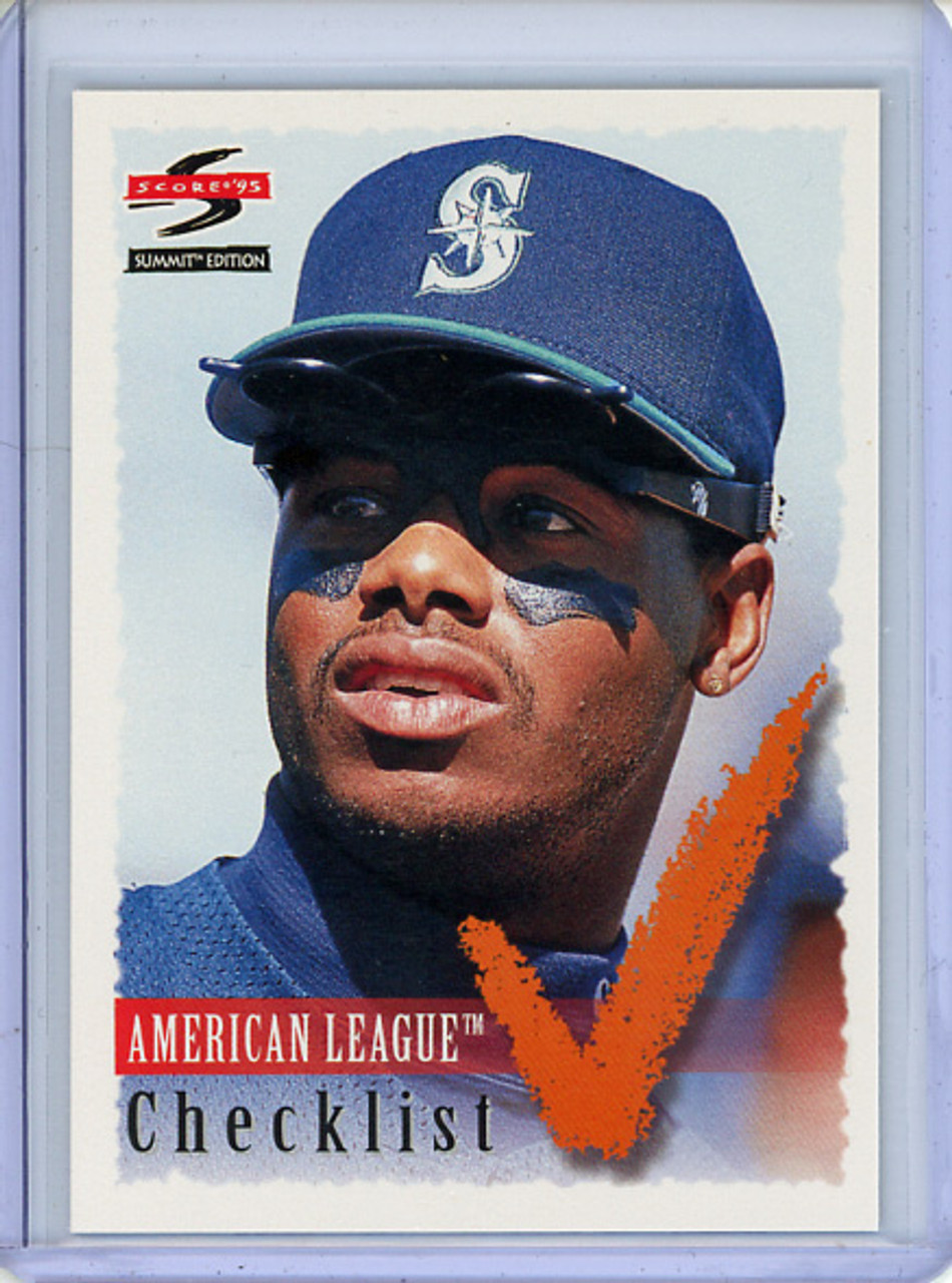 Ken Griffey Jr. 1995 Score Summit #195 Checklist