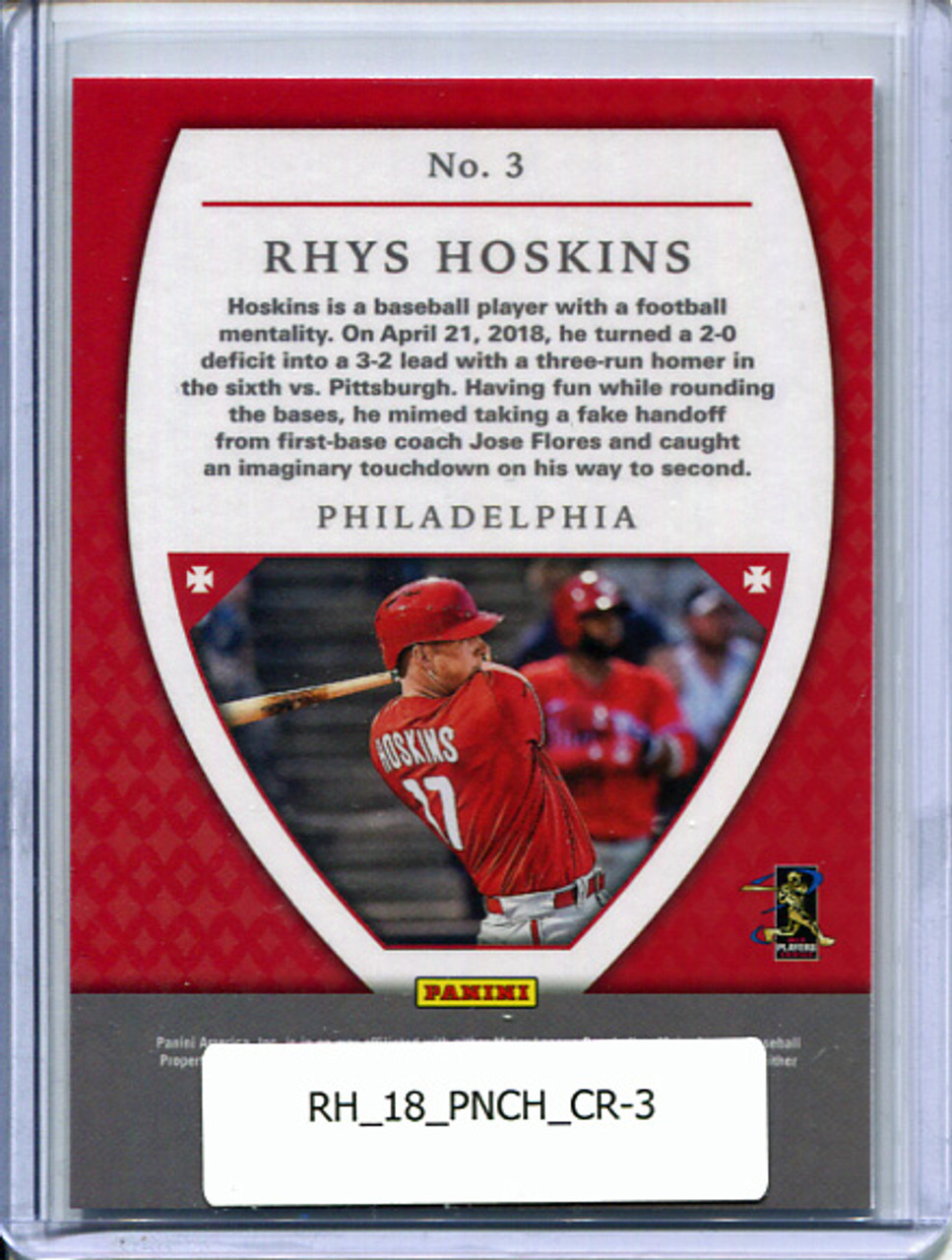 Rhys Hoskins 2018 Chronicles, Crusade #3