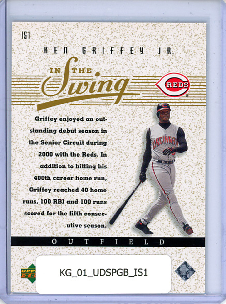 Ken Griffey Jr. 2001 SP Game Bat Edition, In the Swing #IS1