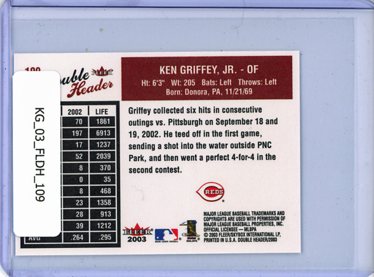 Ken Griffey Jr. 2003 Double Header #109