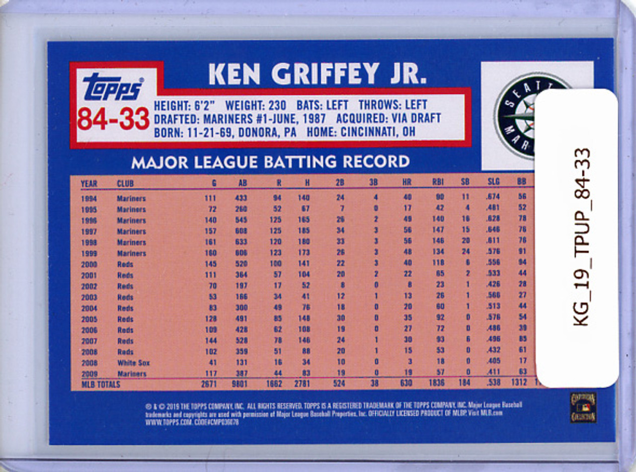 Ken Griffey Jr. 2019 Topps Update, 1984 Topps #84-33