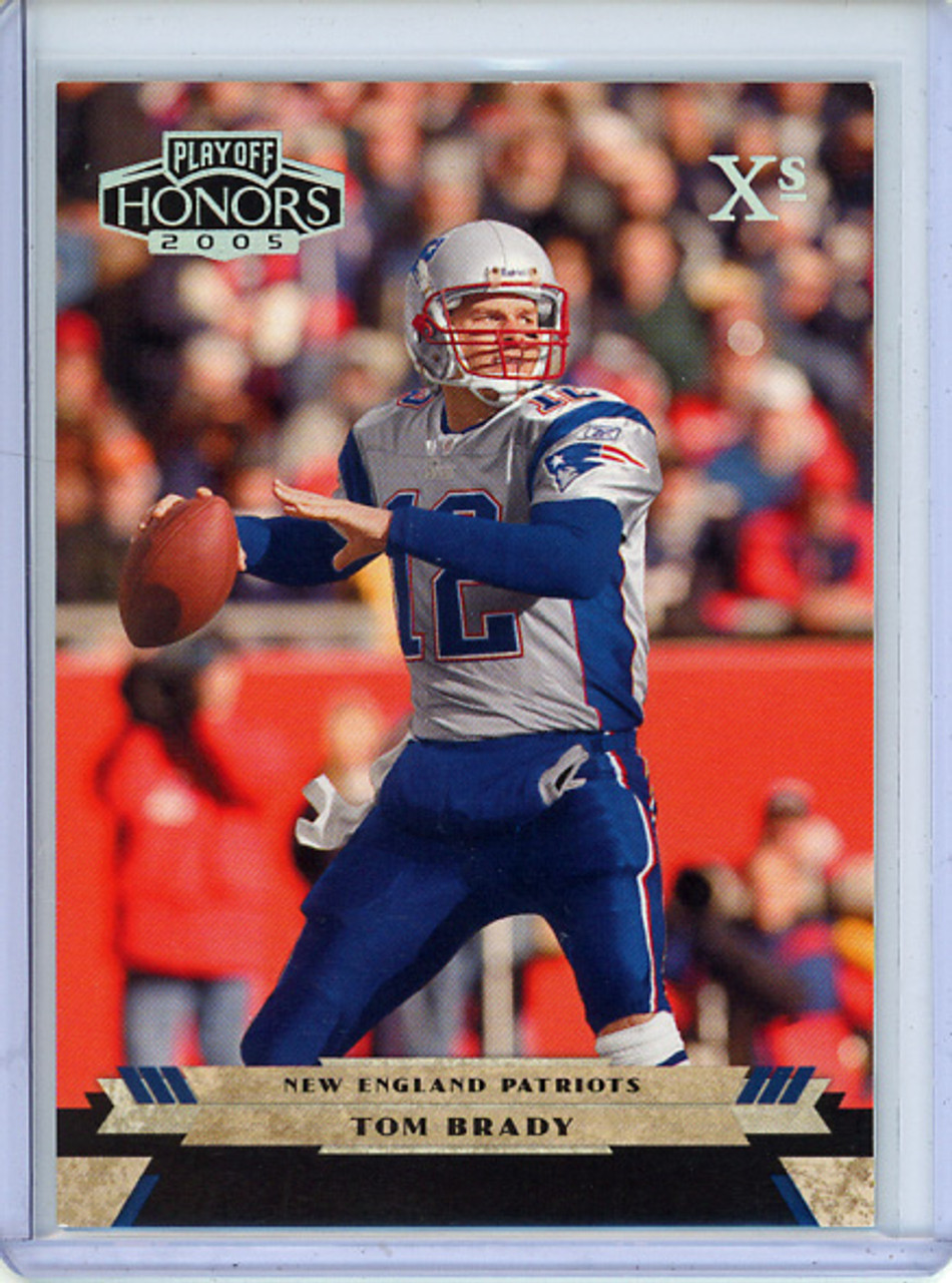 Tom Brady 2005 Playoff Honors #51 X's (#274/299)