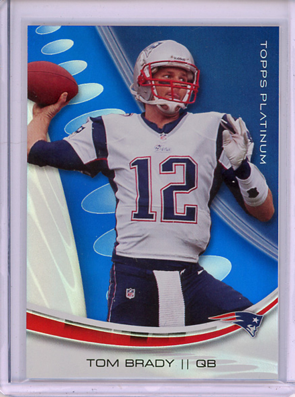 Tom Brady 2013 Platinum #74 Sapphire