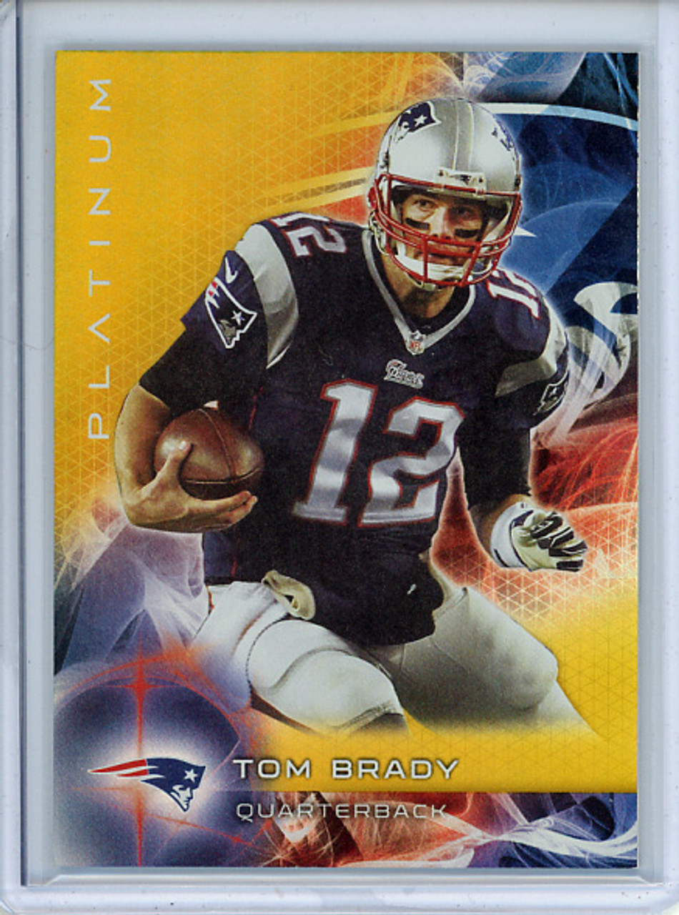 Tom Brady 2015 Platinum #5 Gold (2)