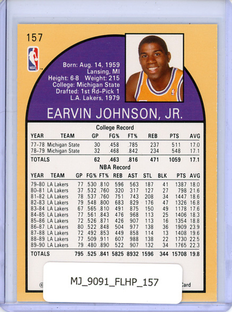 Magic Johnson 1990-91 Hoops #157 MVP