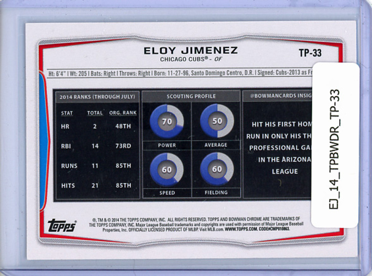 Eloy Jimenez 2014 Bowman Draft #TP-33