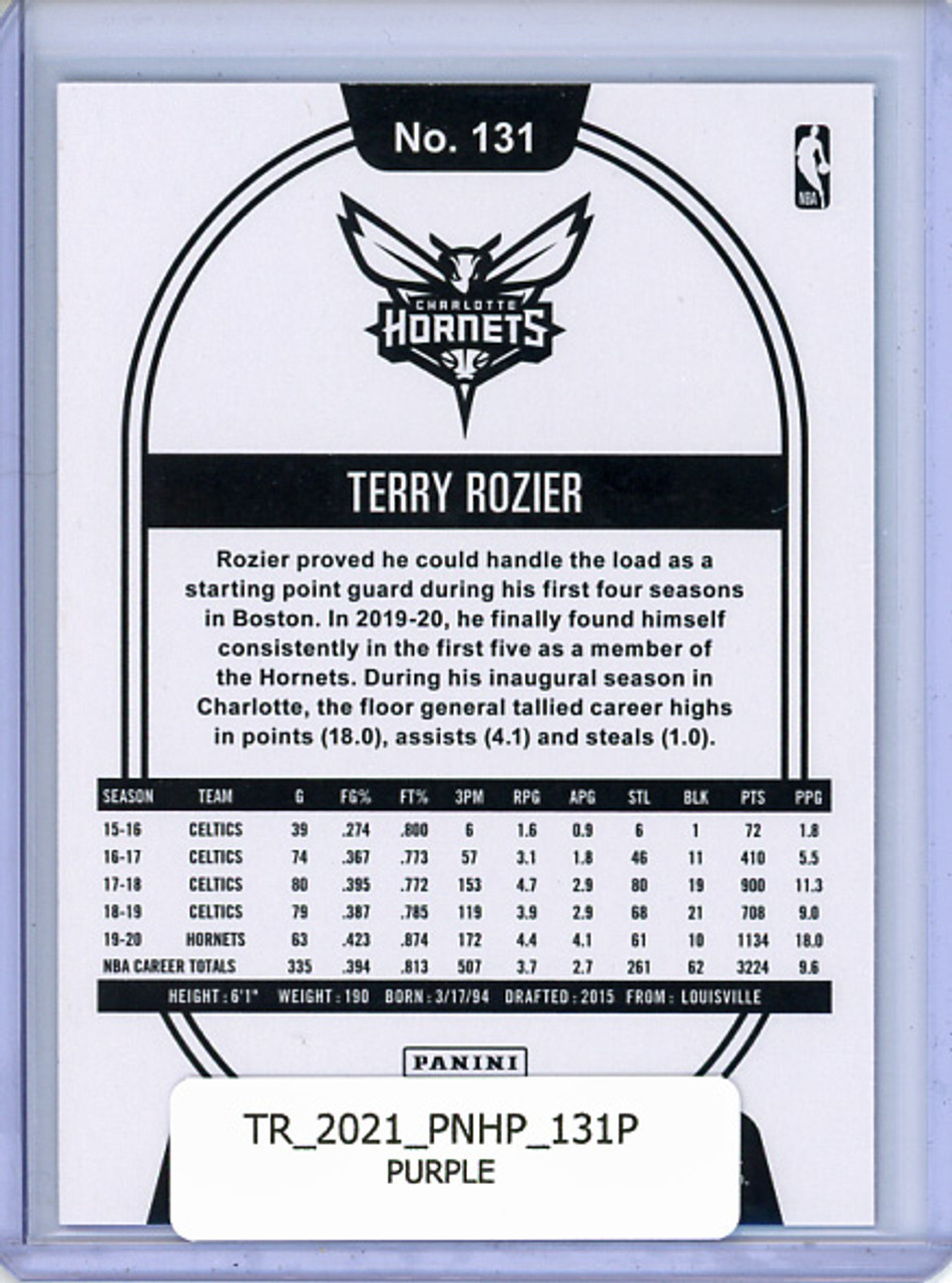 Terry Rozier 2020-21 Hoops #131 Purple