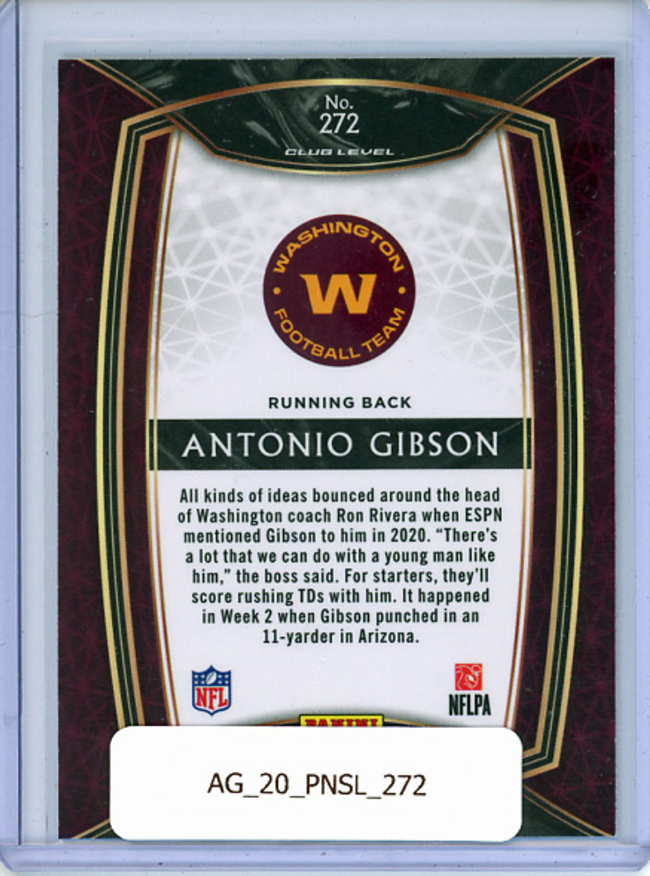 Antonio Gibson 2020 Select #272 Club Level