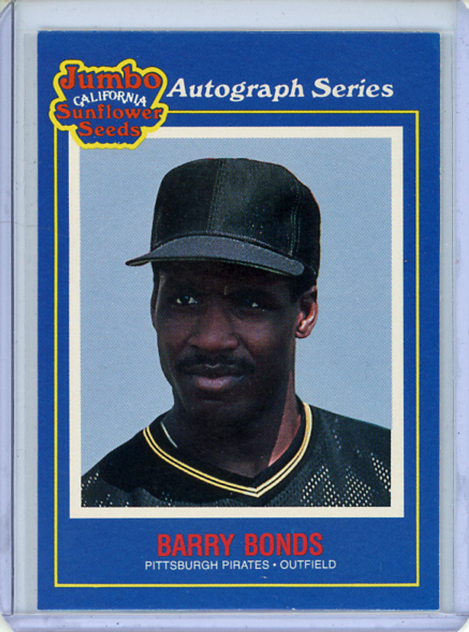 Barry Bonds 1990 Sunflower Seeds #9