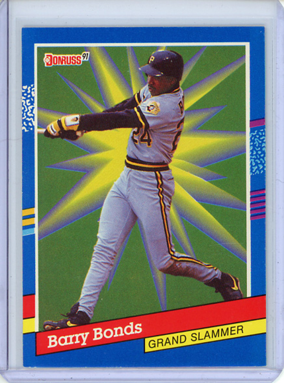 Barry Bonds 1991 Donruss, Grand Slammers #5