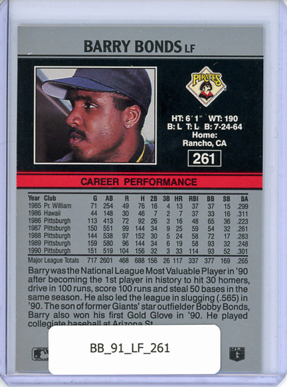 Barry Bonds 1991 Leaf #261