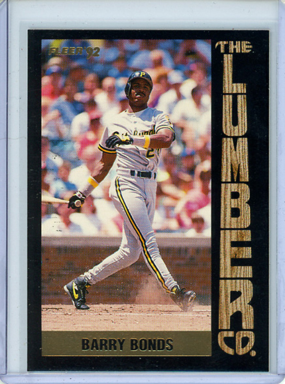 Barry Bonds 1992 Fleer, Lumber Company #8