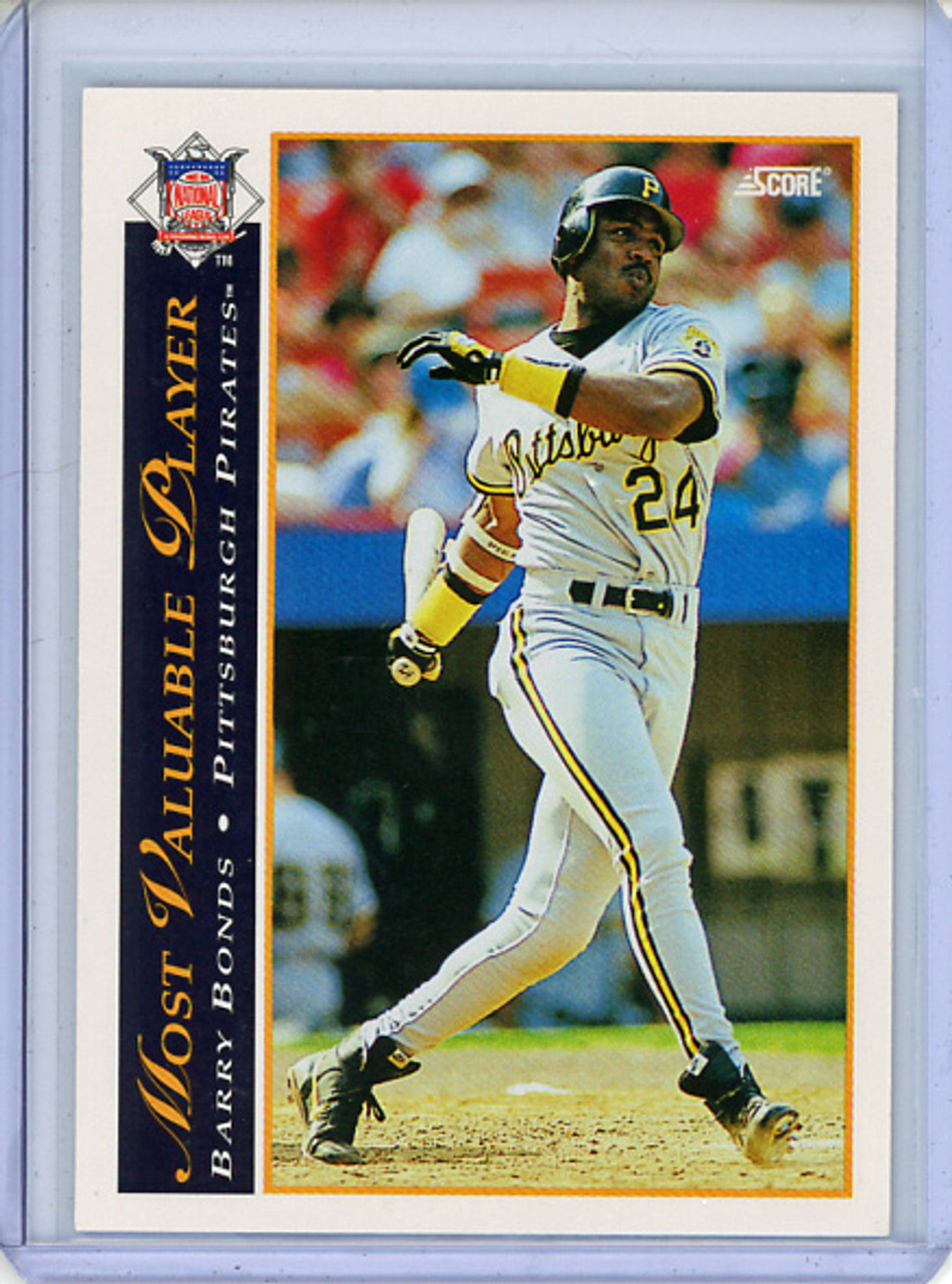 Barry Bonds 1993 Score #482 MVP