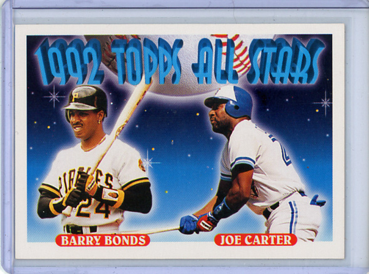 Barry Bonds, Joe Carter 1993 Topps #407 All-Star