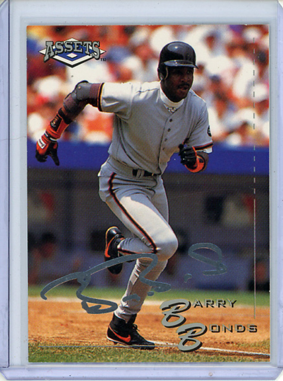 Barry Bonds 1994-95 Assets #65 Silver Signature