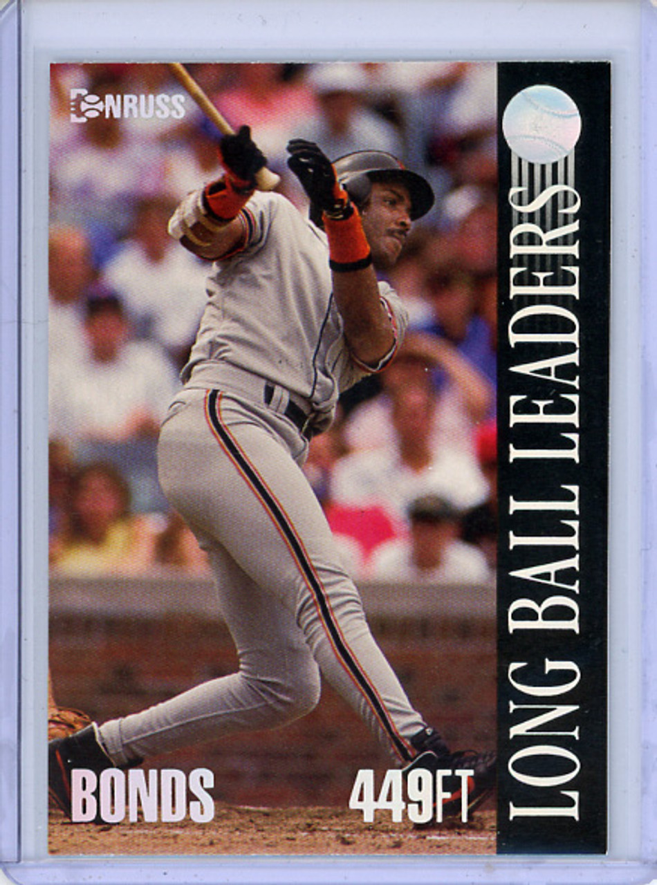 Barry Bonds 1994 Donruss, Long Ball Leaders #9