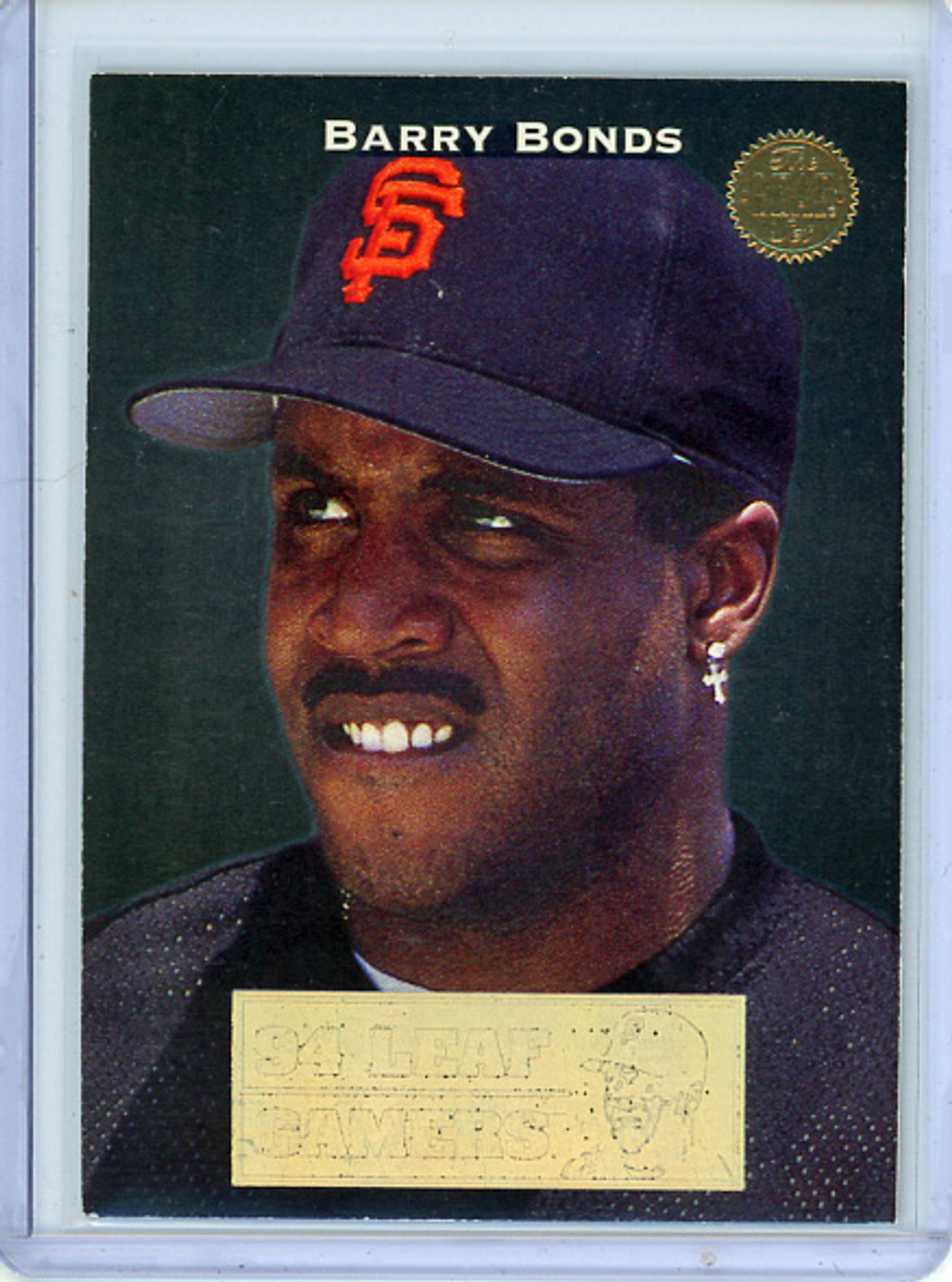 Barry Bonds 1994 Leaf Gamers #8