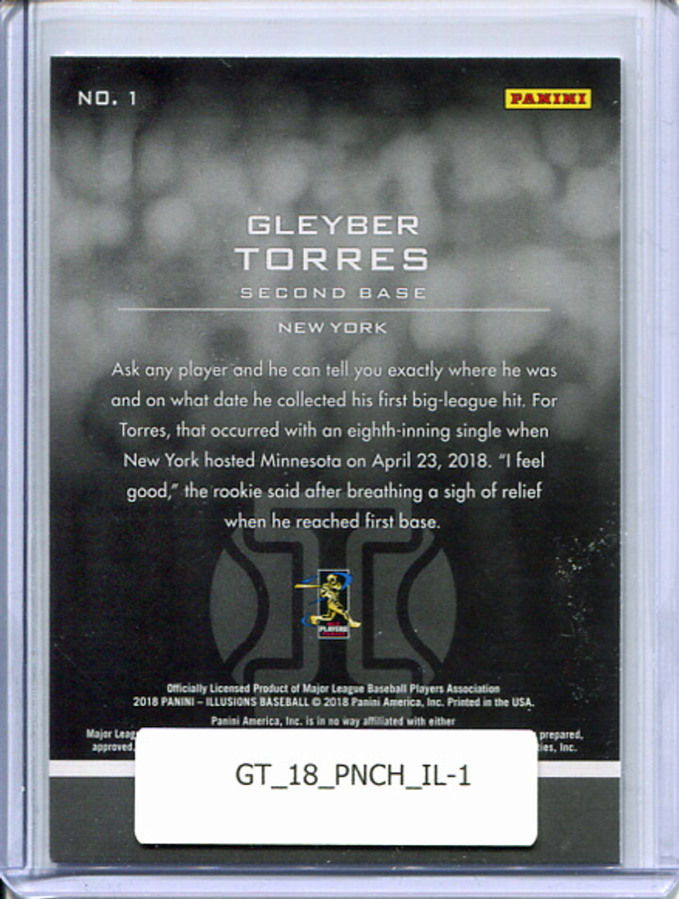 Gleyber Torres 2018 Chronicles, Illusions #1