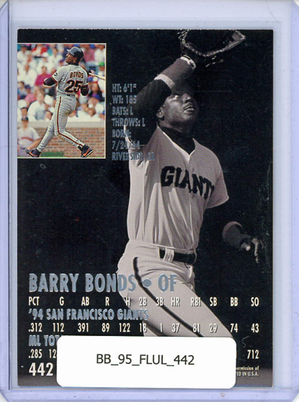 Barry Bonds 1995 Ultra #442