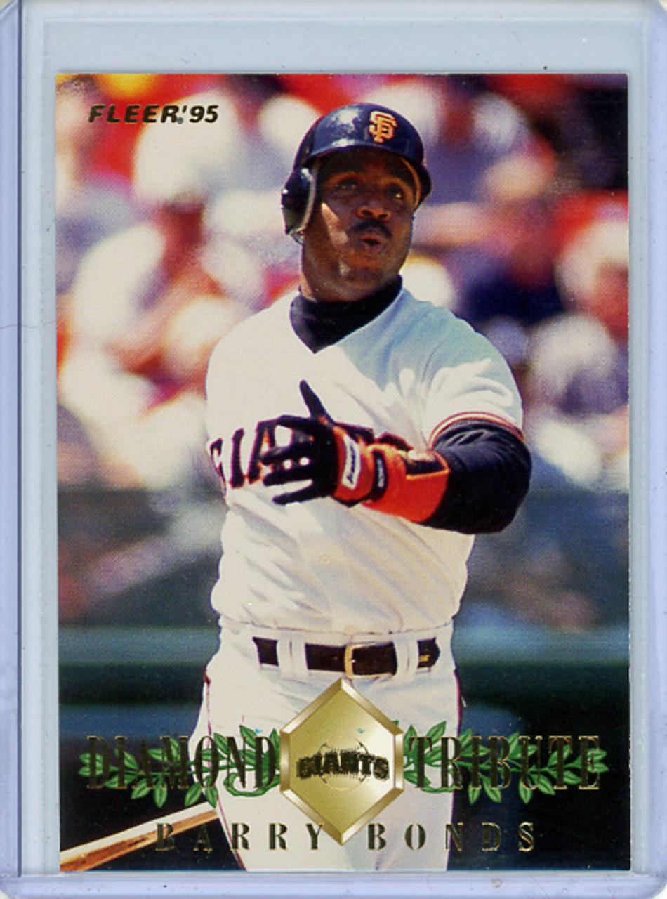 Barry Bonds 1995 Fleer Update, Diamond Tribute #3