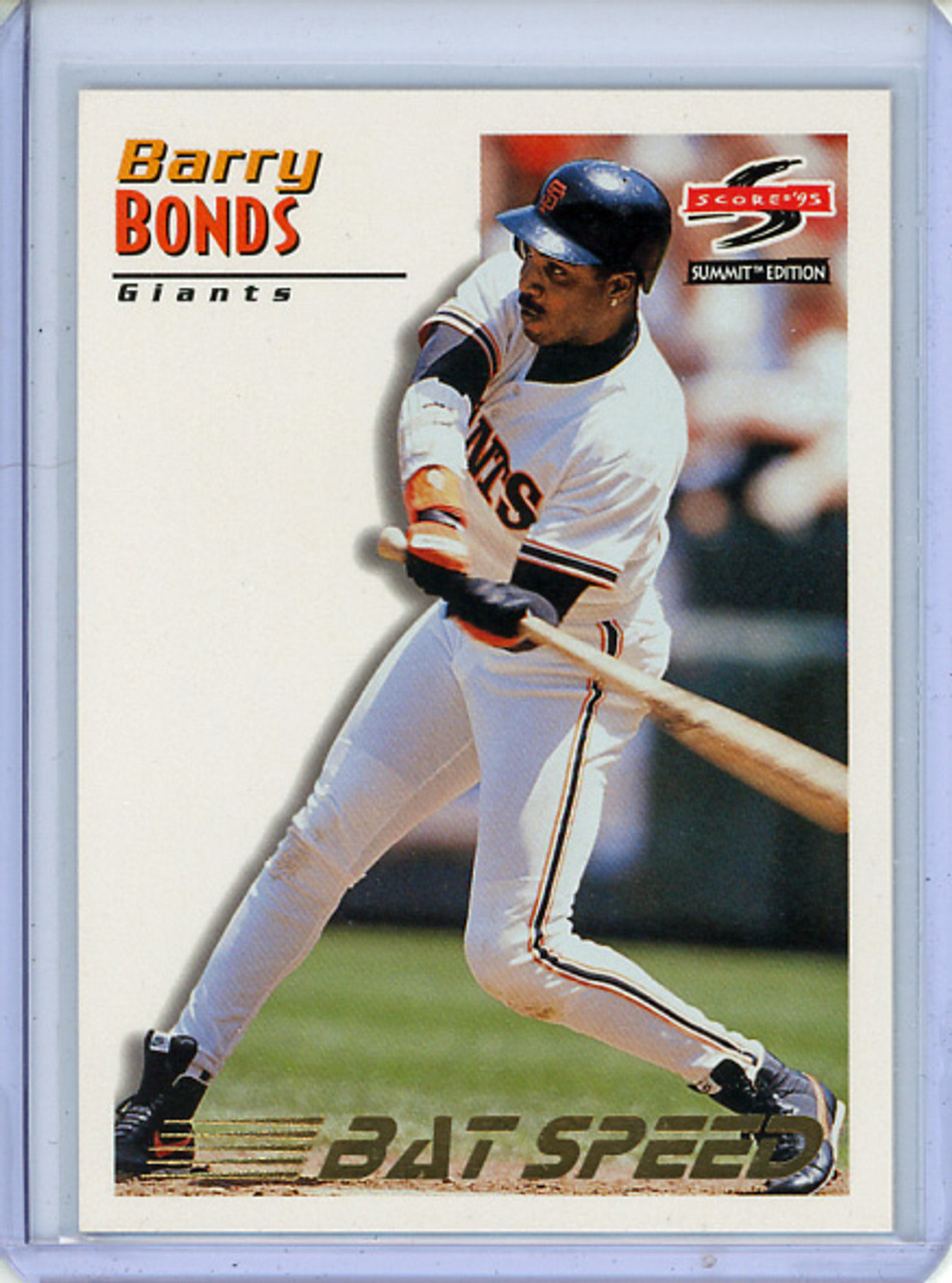 Barry Bonds 1995 Score Summit #179 Bat Speed