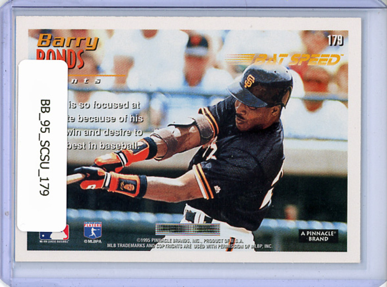 Barry Bonds 1995 Score Summit #179 Bat Speed