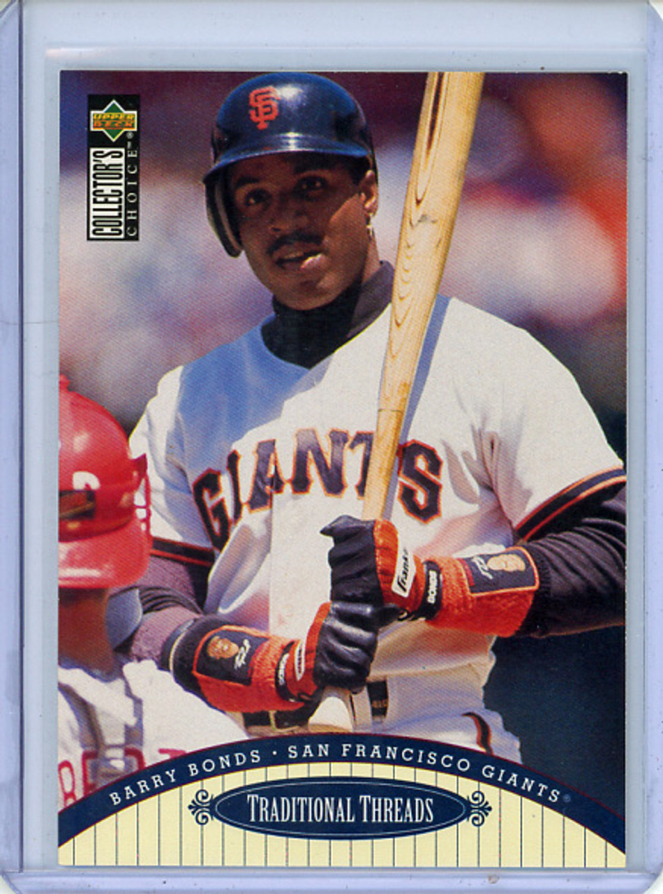 Barry Bonds 1996 Collector's Choice #108 Traditional Threads