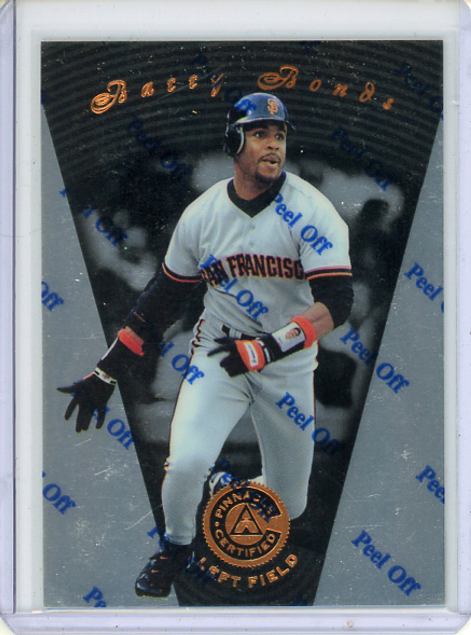 Barry Bonds 1997 Pinnacle Certified #1 with Coating