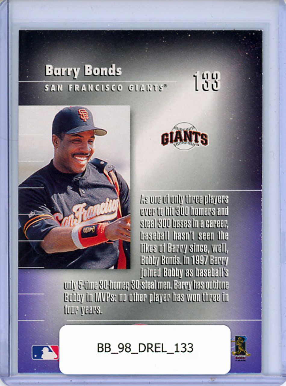 Barry Bonds 1998 Donruss Elite #133 Generations