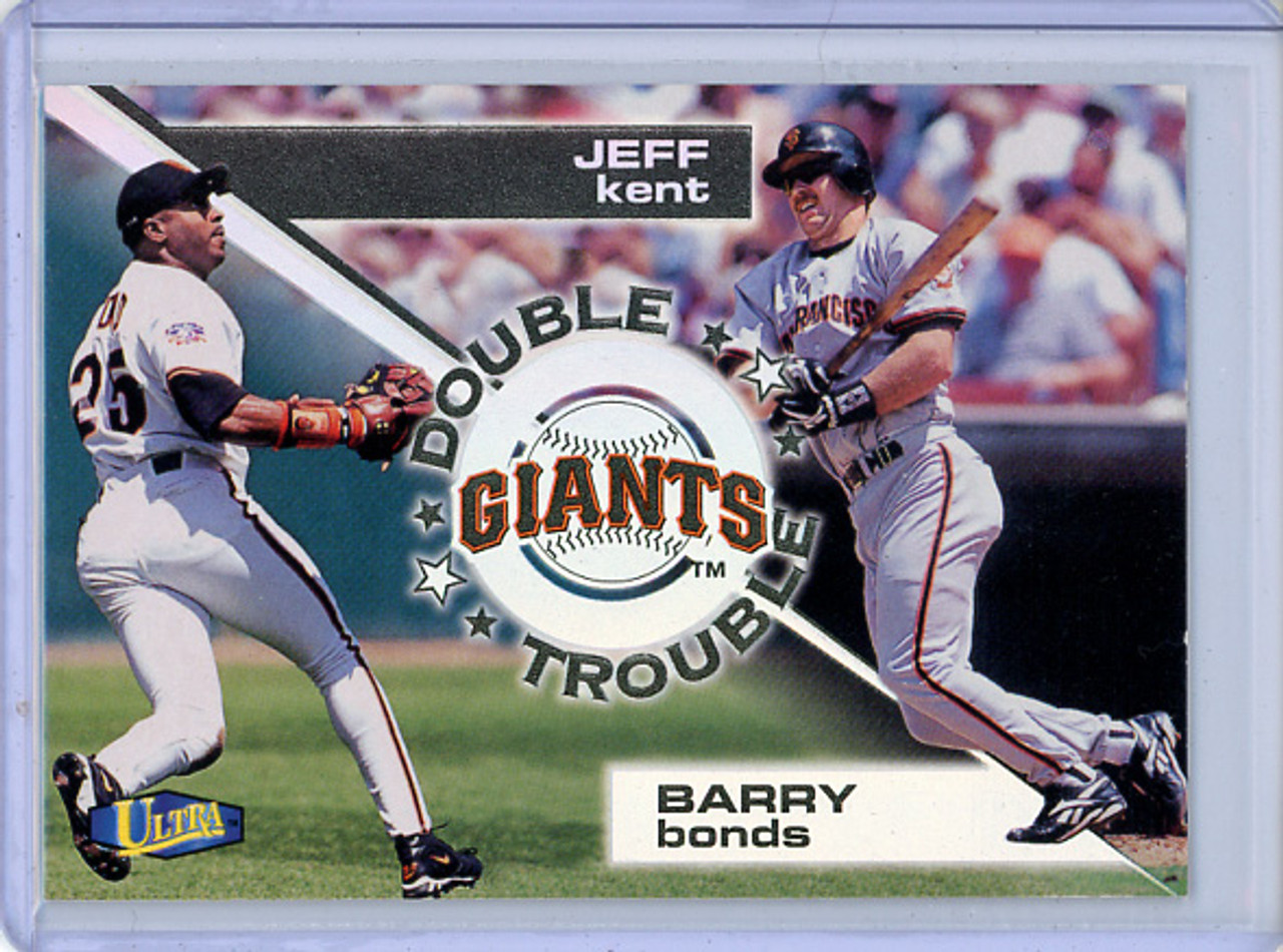 Barry Bonds, Jeff Kent 1998 Ultra, Double Trouble #DT14