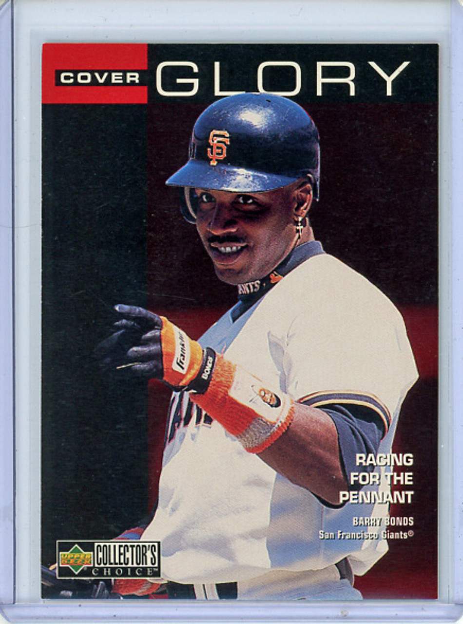 Barry Bonds 1998 Collector's Choice #11 Cover Glory