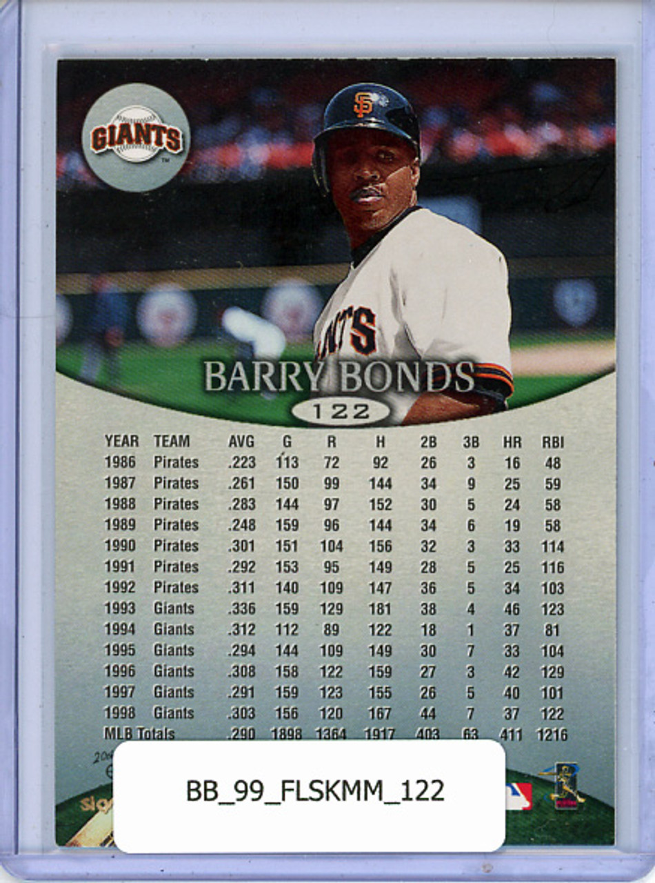 Barry Bonds 1999 Skybox Molten Metal #122