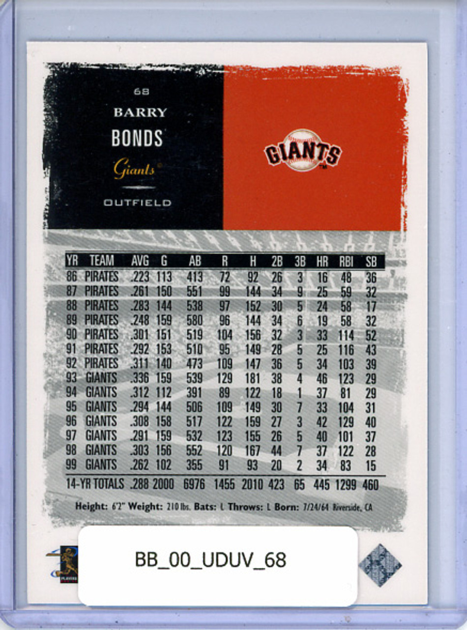 Barry Bonds 2000 Ultimate Victory #68