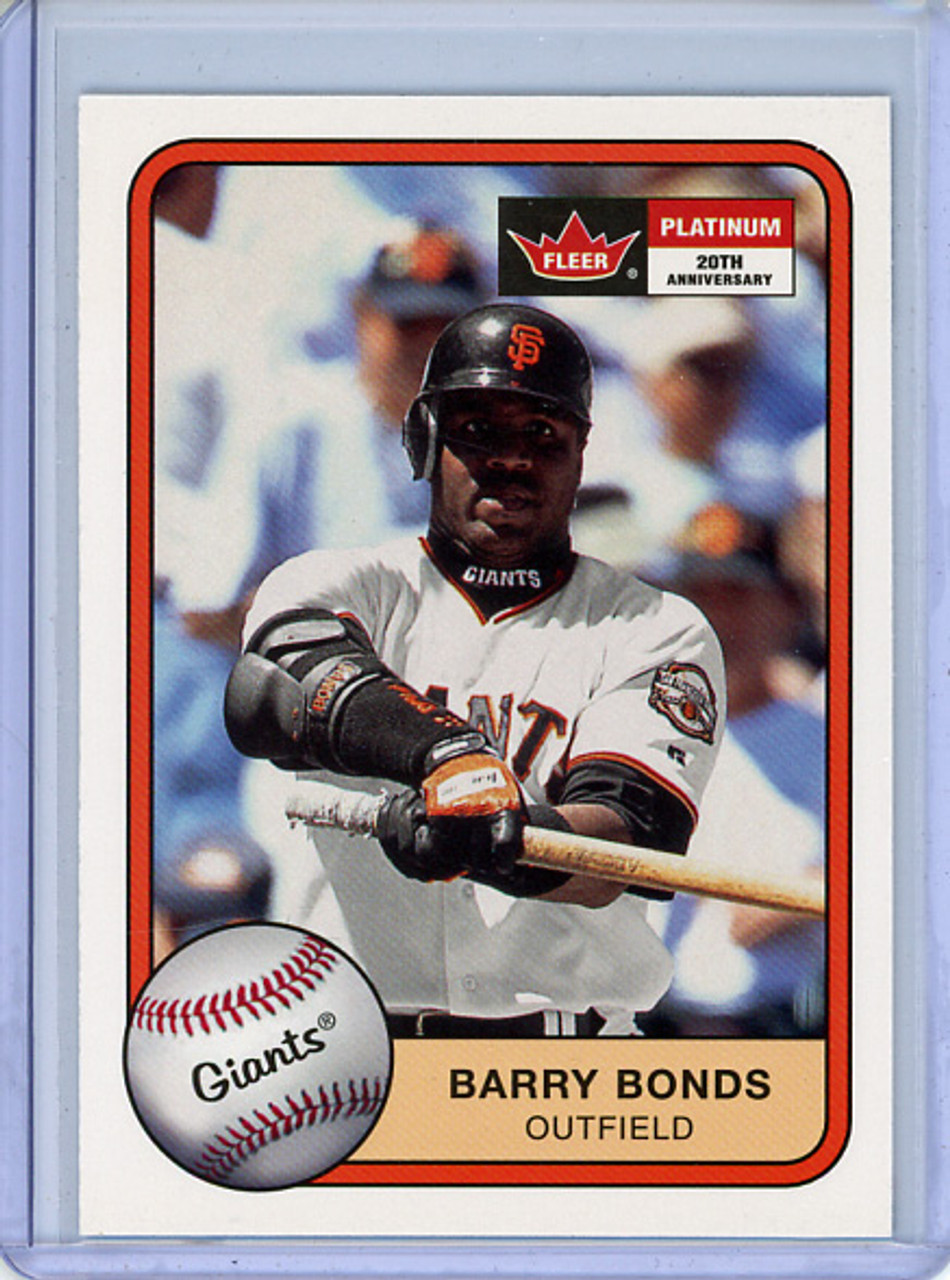 Barry Bonds 2001 Platinum #109