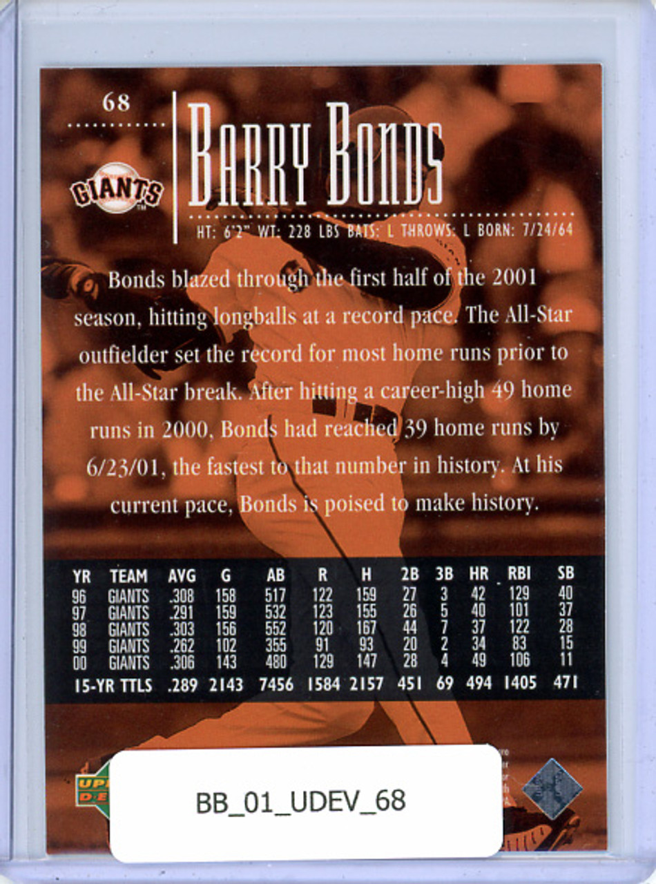 Barry Bonds 2001 Evolution #68
