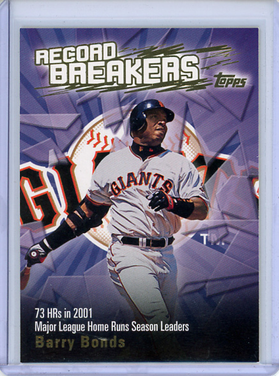 Barry Bonds 2003 Topps, Record Breakers #RB-BB1