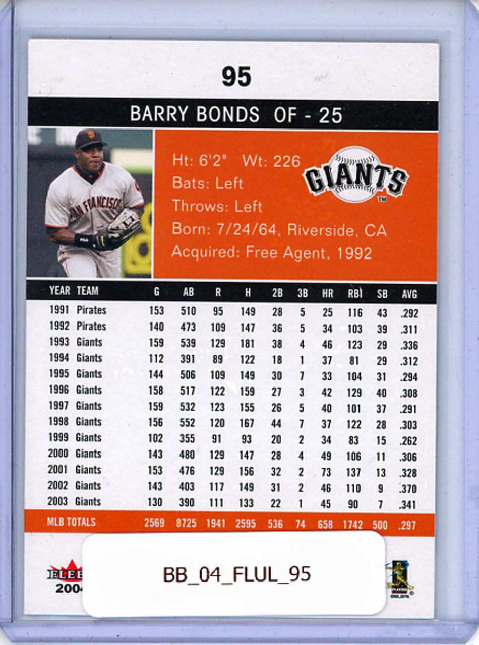 Barry Bonds 2004 Ultra #95