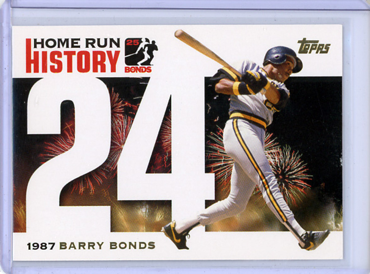 Barry Bonds 2005 Topps, Home Run History #BB24 HR 24