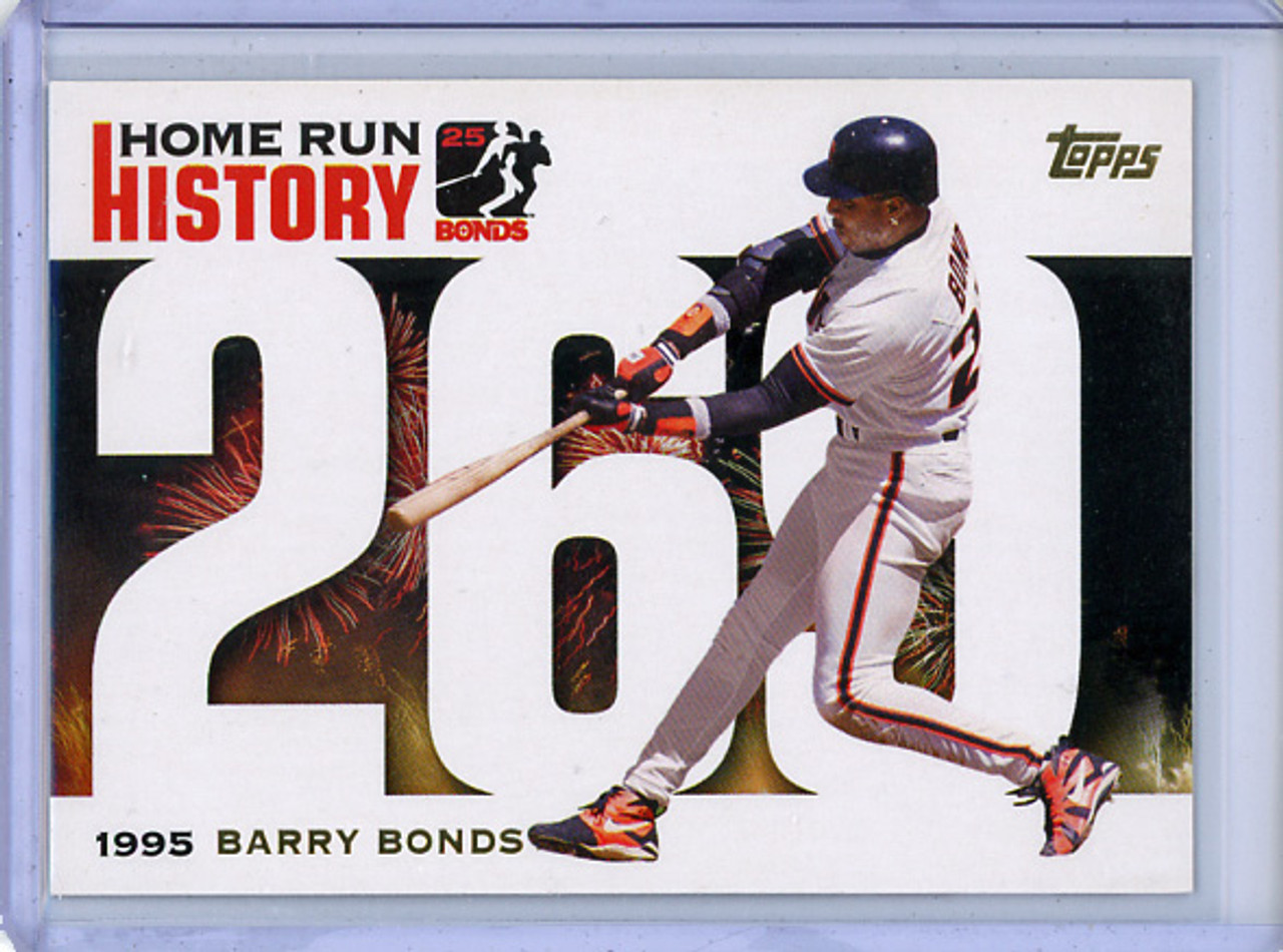 Barry Bonds 2005 Topps, Home Run History #BB269 HR 269